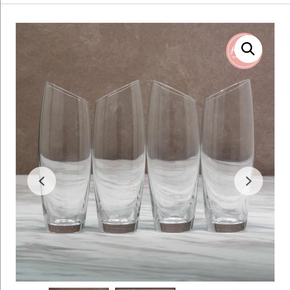 Bomshbee Sloans champagne glasses